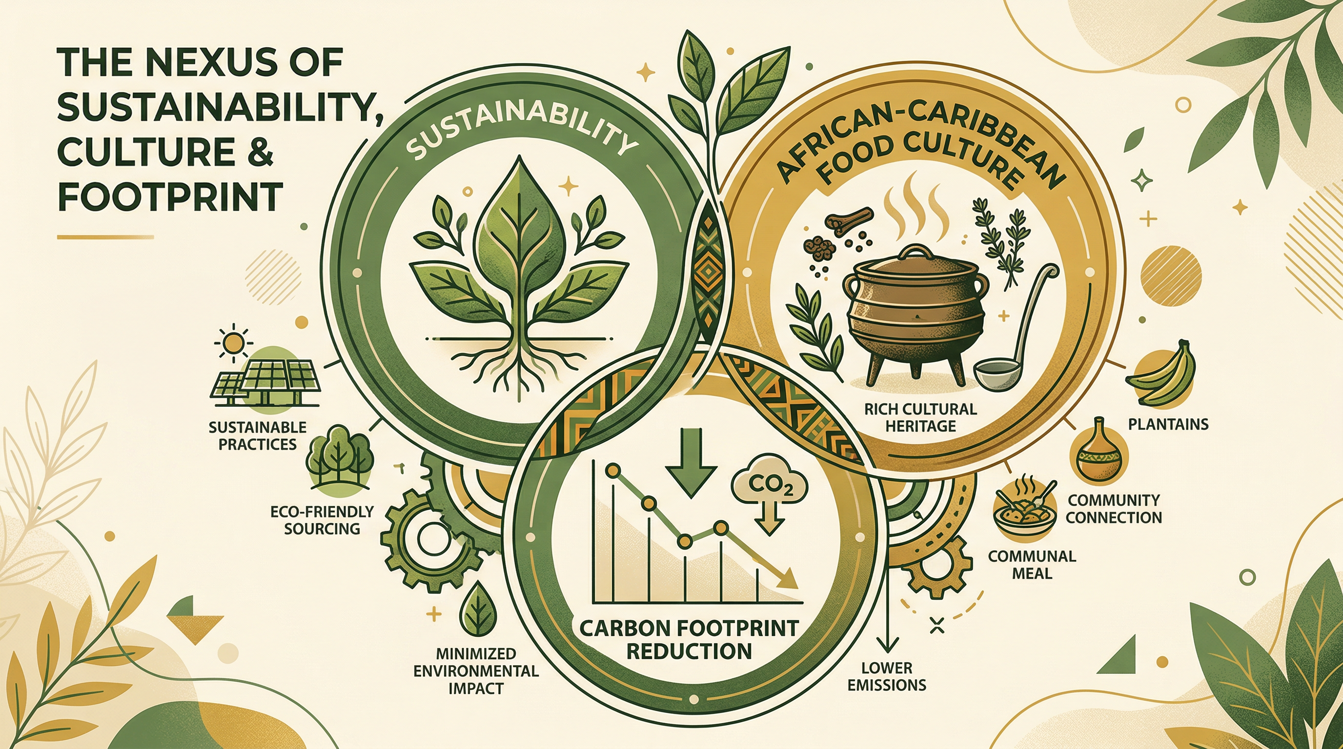 Green Africa Hub sustainability pillars illustration